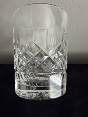Waterford Crystal Lismore Double Old Fashioned Glasses Whiskey 4 3/8 12 Oz Set 2