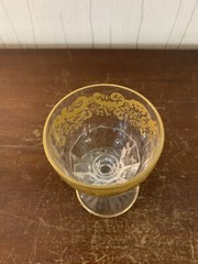 1 White Wine Glass Model Trianon OR Crystal Of Saint Louis (Price Per Unit)