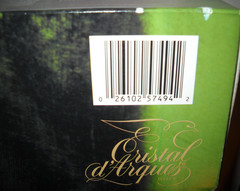 Cristal d’Arques Set of 4 Crystal Glasses TRADITIONS GOLD Highball 11.75 oz. NOS