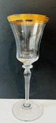 Mikasa Palatial Gold Water Goblet 9 1/8”, Excellent!