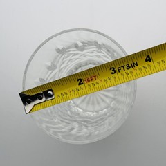 Set Of 4 Waterford Crystal LISMORE DOF Double Old Fashioned Glass 12 oz 4 3/8″
