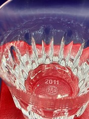 Baccarat Crystal Rock Glass Cup Whisky Glass 2011 3.4in /8.5cm