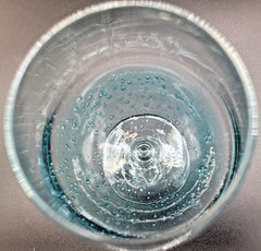 Urban Barn Cascadia Teal Bubble Balloon 2 EXTRA LARGE 650 mL Wine Glasses
