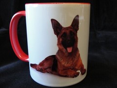 Coffee Mugs with Full Color Dog Print