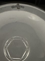 2 Waterford Millennium “Love” – Toasting/ Balloon Wine Glasses 8”