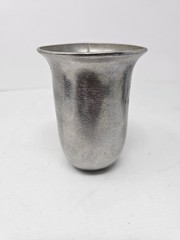 Vintage Wilton Armetale Horn Mug Tankard 4.75″ Pewter Metal USA Unique Marked