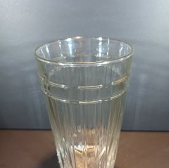 Longaberger Woven Tradition Glasses Tumblers 6″ 16 oz Clear