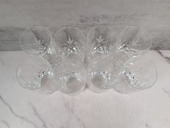 Vintage Lenox Crystal Charleston 6″ Highball Tumbler 12 oz Glasses Set of 8