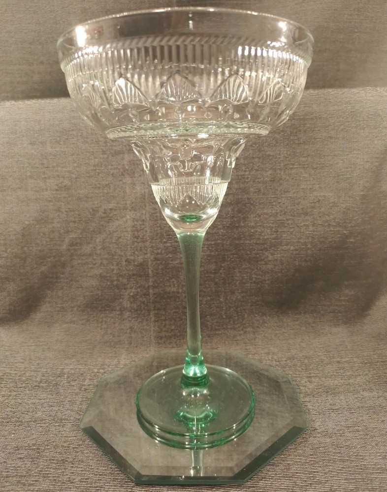 Vtg Sombrero Line Cristal D’arques- Margarita Glass 7.5″ Drink Glass Tall Stem