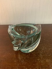 Crystal Ashtray Val Saint Lambert