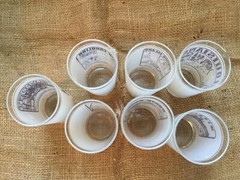 7 Vintage State Souvenir Drinking Glasses Tumblers – VT AL NC ND RI LA MS