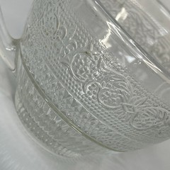 VTG Glass Punch Cup, Stained, See Photos