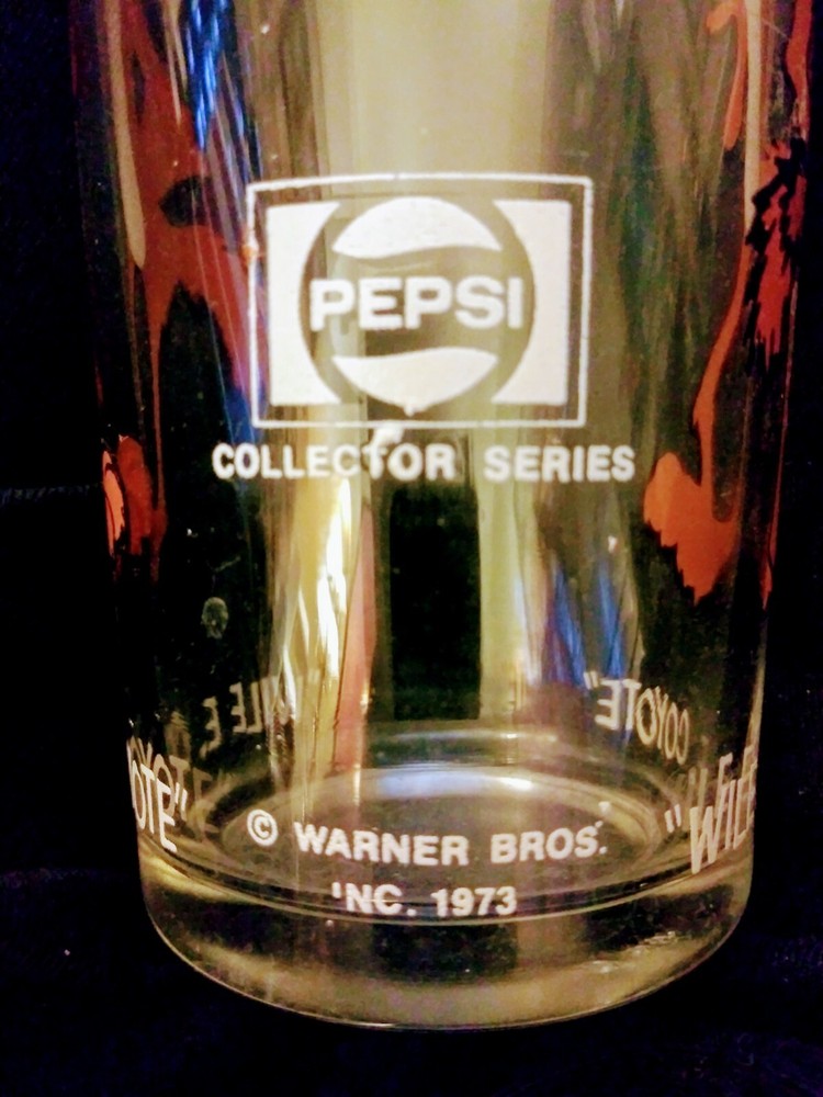 Pepsi Collectors Series 1973 Warner Brothers Looney Tunes Drinking Glasses 