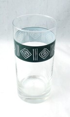 Sakura CYRPRUS (Green) Glass Highball Tumbler(s) HTF EXCELLENT
