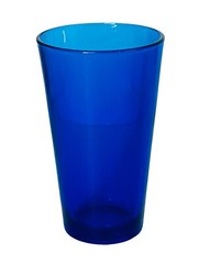 VTG Libbey FLARE COBALT BLUE 17.25 OZ Glass Cooler MINT