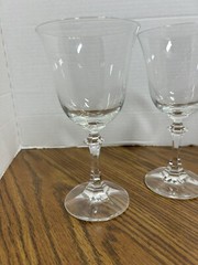 ROYAL BAVARIAN CRYSTAL Wine Water Glass Stemware Set Of 3