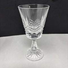 Waterford Kenmare Claret Red Wine White Wine Glass 6” VTG Hallmark