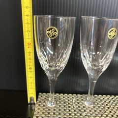 HOYA Crystal Sour glass 6pcs set 14x5cm/5.51×1.96″ 100ml/3.39oz HOYA Crystal