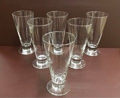 TOYO-SASAKI GLASS Pilsner Glass 6pcs set 17×8.5cm/6.69×3.34″ 390ml/13.25oz GLASS