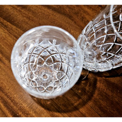 Set Of 2 Scott Swiesel Germany Wessex Crystal Champagne Glasses 8 1/2 Inches