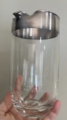 Vintage/MCM, Dorothy Thorpe, Juice/Cocktail Pitcher, Hand Blown Glass