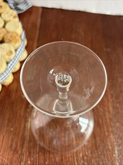 Rosenthal Crystal Romance II Stem 4 9/16 4 Oz Set Of 2 Signed Pristine Rare VTG