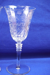 Rock Sharpe 2010-4 (4) water Goblets, 7 3/4″ (S10)