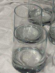 Eleven (11) Vintage Crisa Clear Tumblers & Old Fashioned Glasses