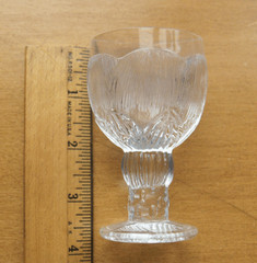 Pioni (Peony) 6 schnapps glasses~Oiva Toikka~Nuutjärvi~littalia~Finland~1970s
