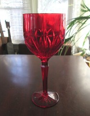 Waterford Marquis Crystal Brookside Red Water Goblet(s)