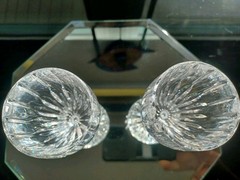 Set of (2) Mikasa Crystal 5″ Liquor/Cordial Glasses Park Lane Collection.