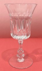 Signed GORHAM Crystal DE MEDICI Pattern 6″ WINE GLASS ~ Multiple Available