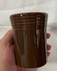 Fiestaware ~ Fiesta ~ Brown Chocolate ~ 8oz. Water ~ Juice ~Tumbler ~ 1st