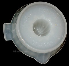U.S. Glass / Tiffin Clambroth #9437 Orange Juice Extractor Reamer /Juicer SCARCE