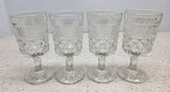 Anchor Hocking Wexford Water Goblets 9oz Set of 4