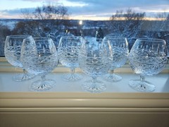 Waterford Crystal “Book of Kells” Brandy Glass – Set of 6!
