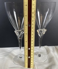 Rosenthal Studio Line Crystal Tapered Red Wine Glass Goblet 8.25″ Tulip Stem