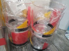 N.O.S AMETEC INT. CASA CASA MCM ACRYLIC Drinking Glass (4) 14.oz W/ SERVING JUG
