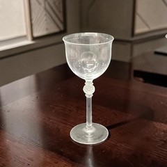 Mikasa Crystal Promises Wine Glass, Vtg Frosted Ball Stem, Replacement Stemware
