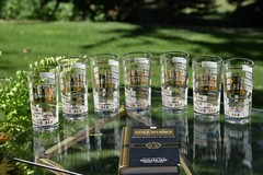 Vintage Cocktail Highball Glasses Set of 7, Whiskey – Bourbon Glasses 1950’s