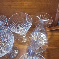 Single Waterford Crystal Tramore 5 5/8″ Water Wine Glass Goblet Gothic Mark