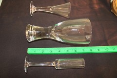 Glasses 3 Different Pieces of Polish Glass 1 is a KROSNO Poland