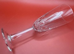 Vintage Set 4-Cristal D’Arques Durand France DIAMANT Champagne Flutes 7” 4 fl oz