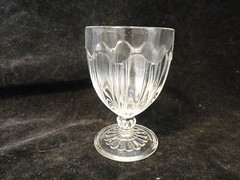 Crystal Colonial Knife & Fork 3.25 inch 2 oz Cocktail Hocking Stem