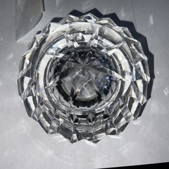 WATERFORD Giftware AshTray 3.5 Cut Lead Crystal Marked