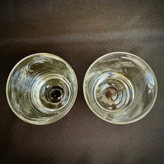Set of 10 Vintage Cut Crystal Rocks Glasses Noritake Sasaki