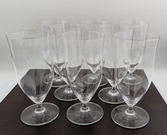 Lenox Crystal Tuscany Classics 7 1/8″ Iced Tea Goblets Glasses Set of 8