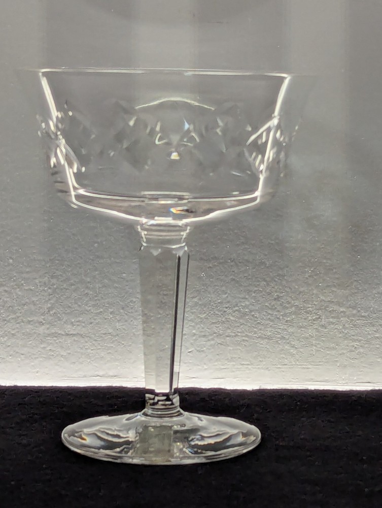 Lenox Crystal Champagne Coupe Glass Manor NWT 5 1/8 Inches Tall
