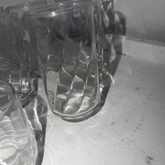 Libbey IMPULSE Clear Swirl Beverage Glasses Lot 11