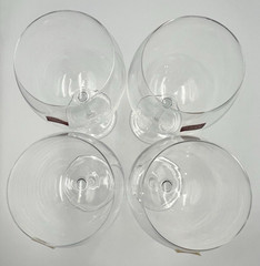 4 VTG Cristal d’Arques Paris Selection Cabernet Balloon Wine Glass 20oz Orig Box